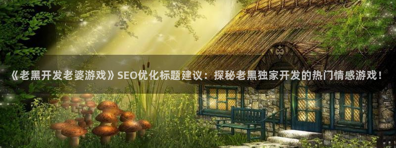 沐鸣娱乐app：《老黑开发老婆游戏》SE