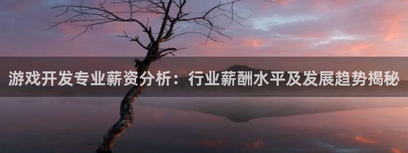 沐鸣注册地址：游戏开发专业薪资分析：行业