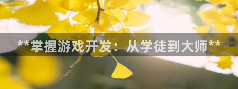 沐鸣平台注册资金多少钱：**掌握游戏开发