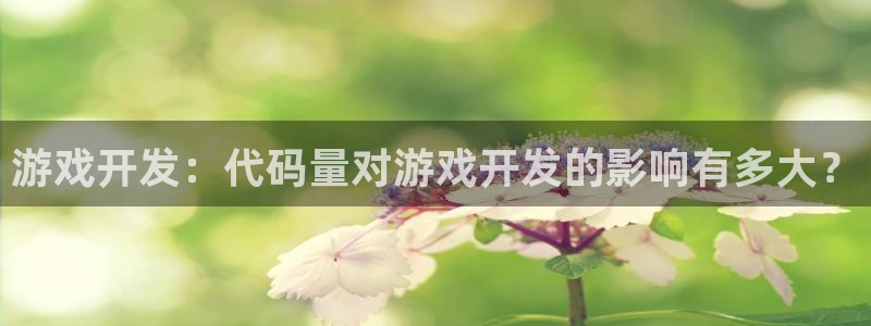 沐鸣1平台：游戏开发：代码量对游戏开发的影响有多大